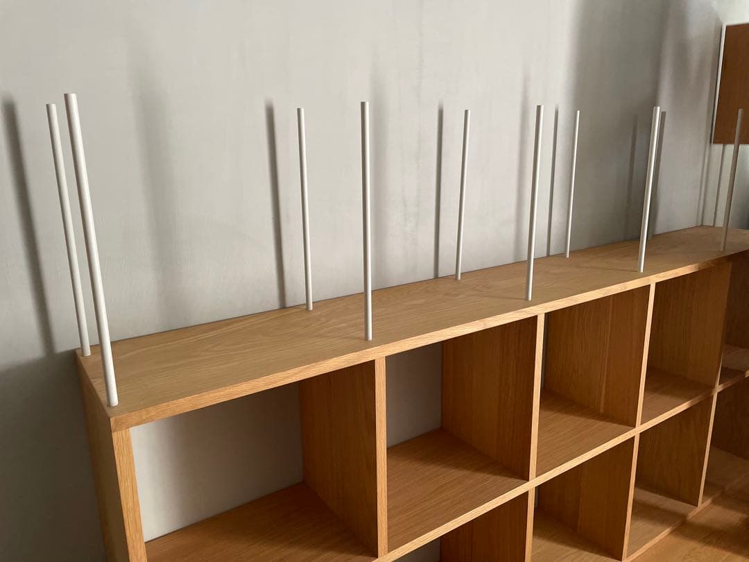 専用です‼️MUJI 無印良品　スタッキングシェルフセット・5段3列・オーク材