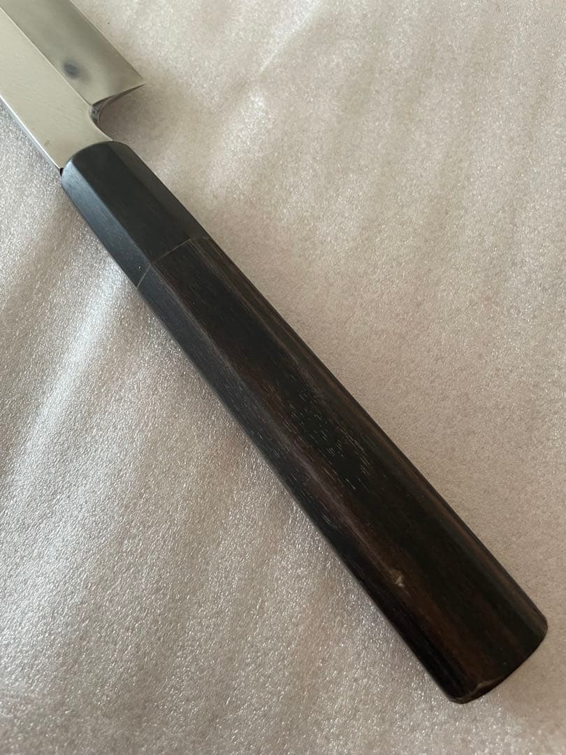 富樫作　水焼き　白一鋼　柳刃　尺1 330ミリ