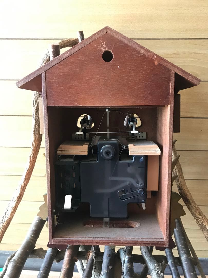 昭和アンティーク 飾り　オブジェ　◉シチズン　鳩時計 ◉木製チェア　一点物