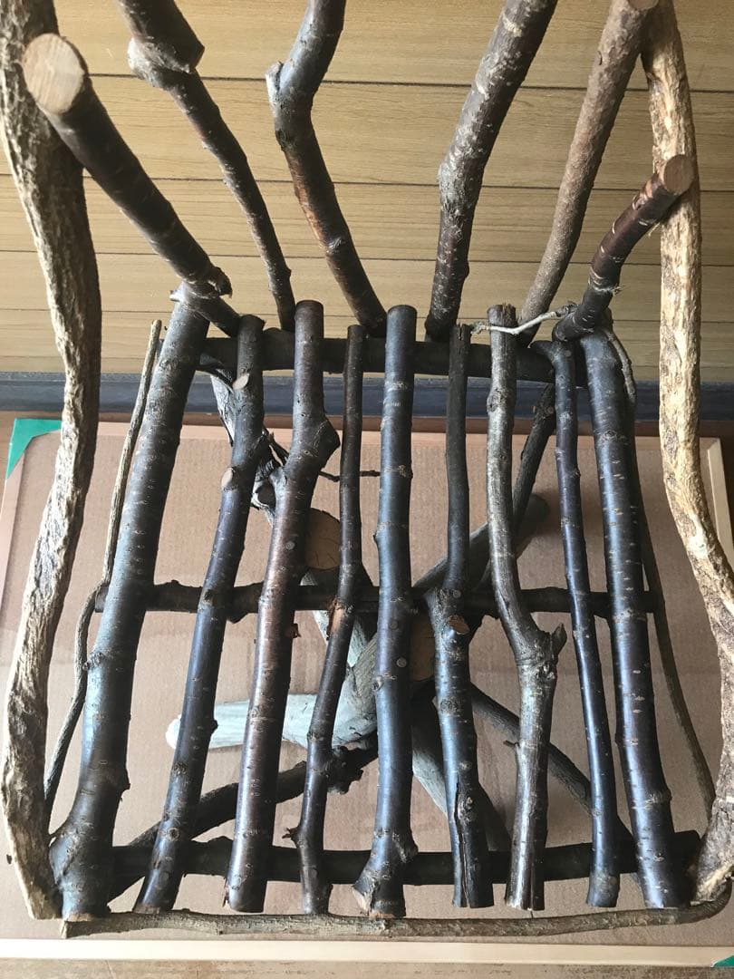 昭和アンティーク 飾り　オブジェ　◉シチズン　鳩時計 ◉木製チェア　一点物