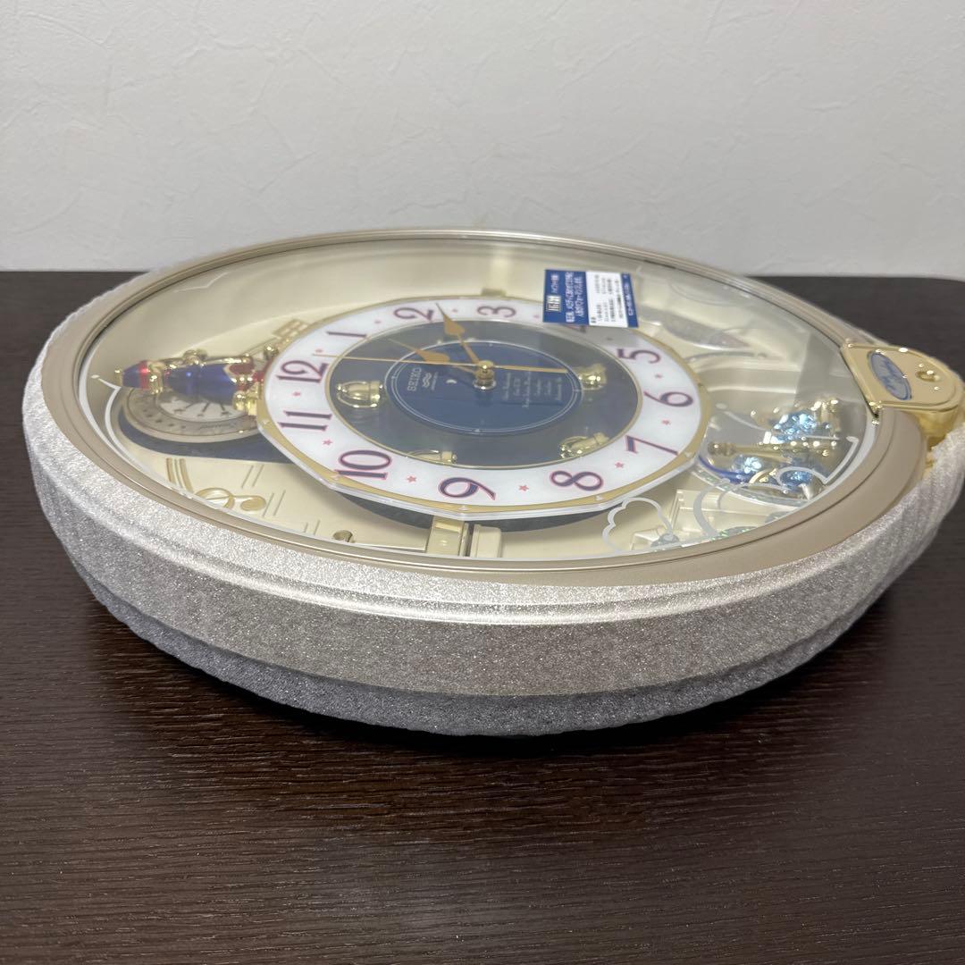 【未使用】SEIKO からくり時計 ウェーブシンフォニー 電波時計 RE555S