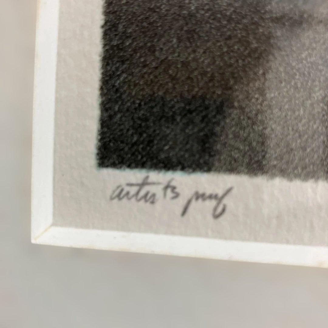 ロバート・キプニス リトグラフ 風景画『雲と曲り道』APサインあり