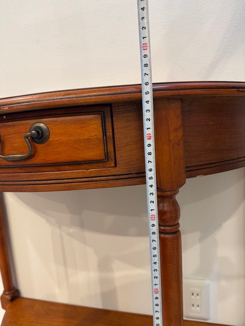 やまねっと 美品　組み立て式　コンソールテーブル