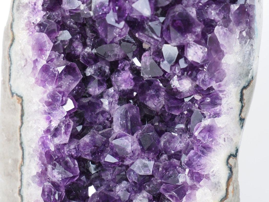 アメジスト 原石　置物　濃い紫　天然石　紫水晶　浄化