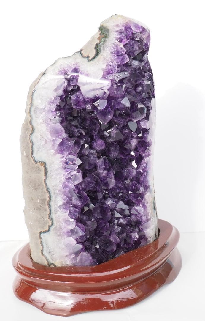 アメジスト 原石　置物　濃い紫　天然石　紫水晶　浄化