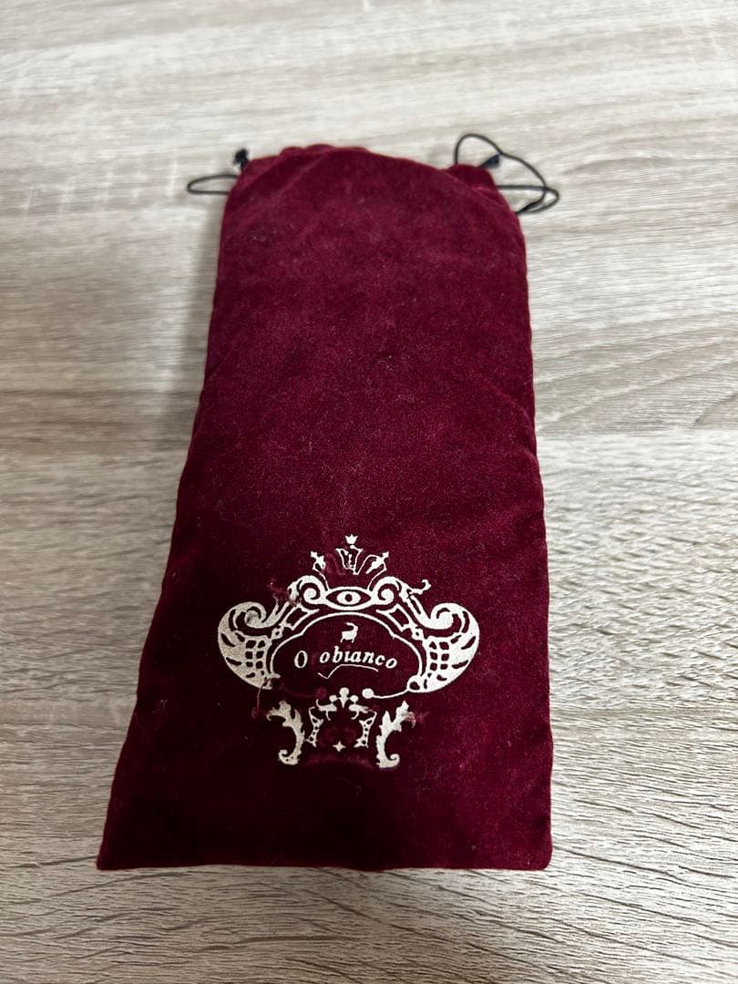 【美品】Orobianco オロビアンコ　メガネケース　ネイビー