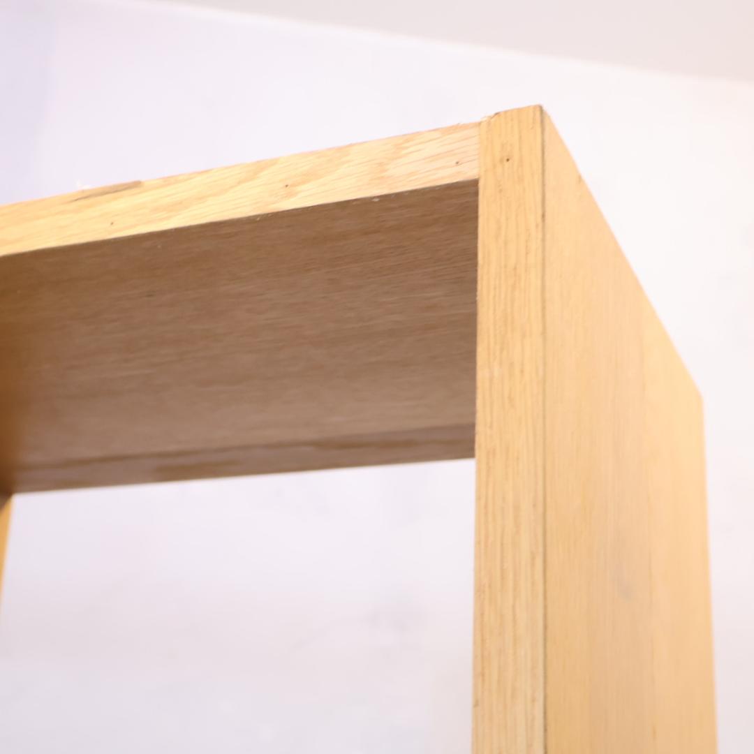 無印良品 MUJI オーク材 スタッキングシェルフ 5段・2列 オープンシェルフ