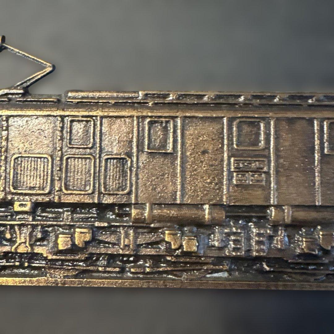 機関車EF53 鉄道金属製プレート