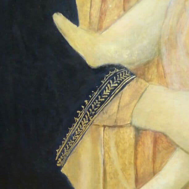 プラトー美術館所蔵 聖母子像 (直筆模写)