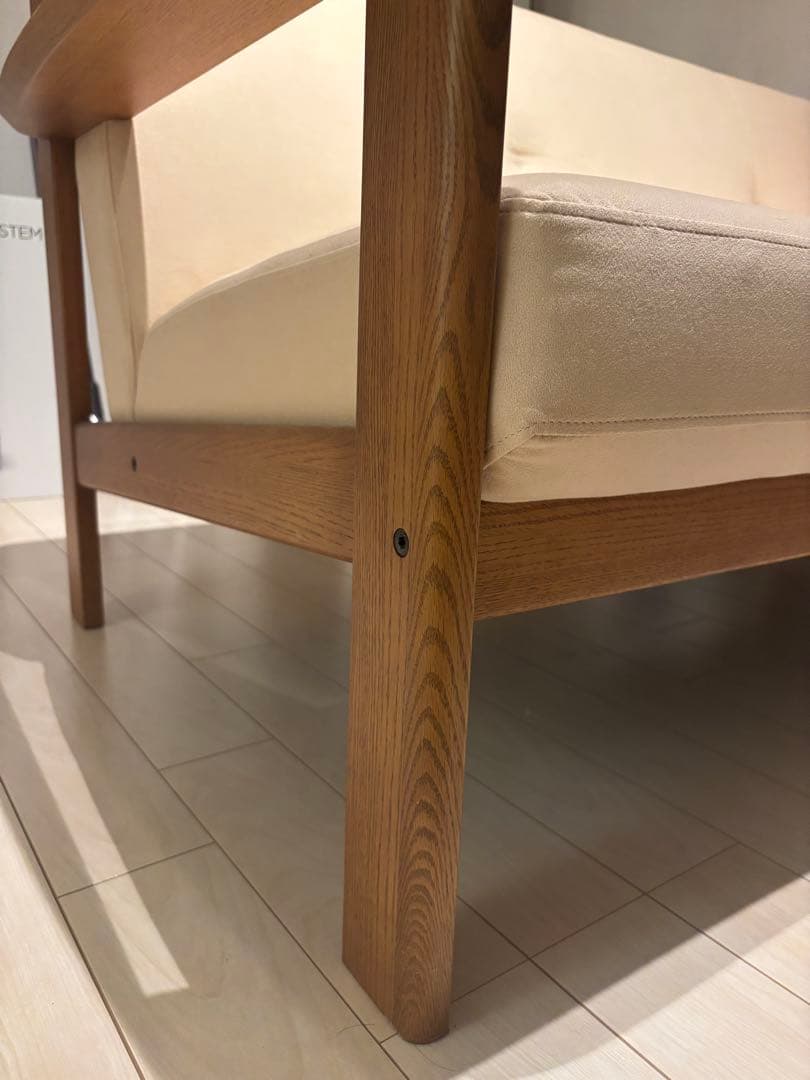 【カリモク】3人掛けソファ