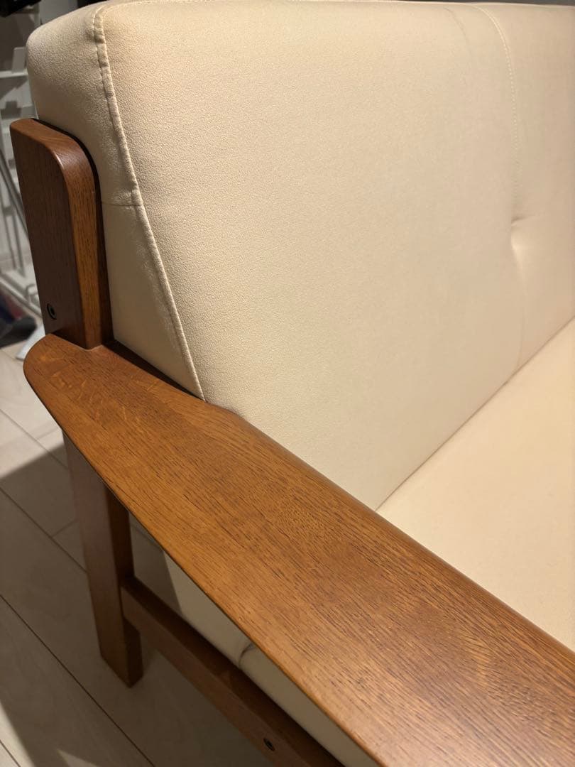 【カリモク】3人掛けソファ