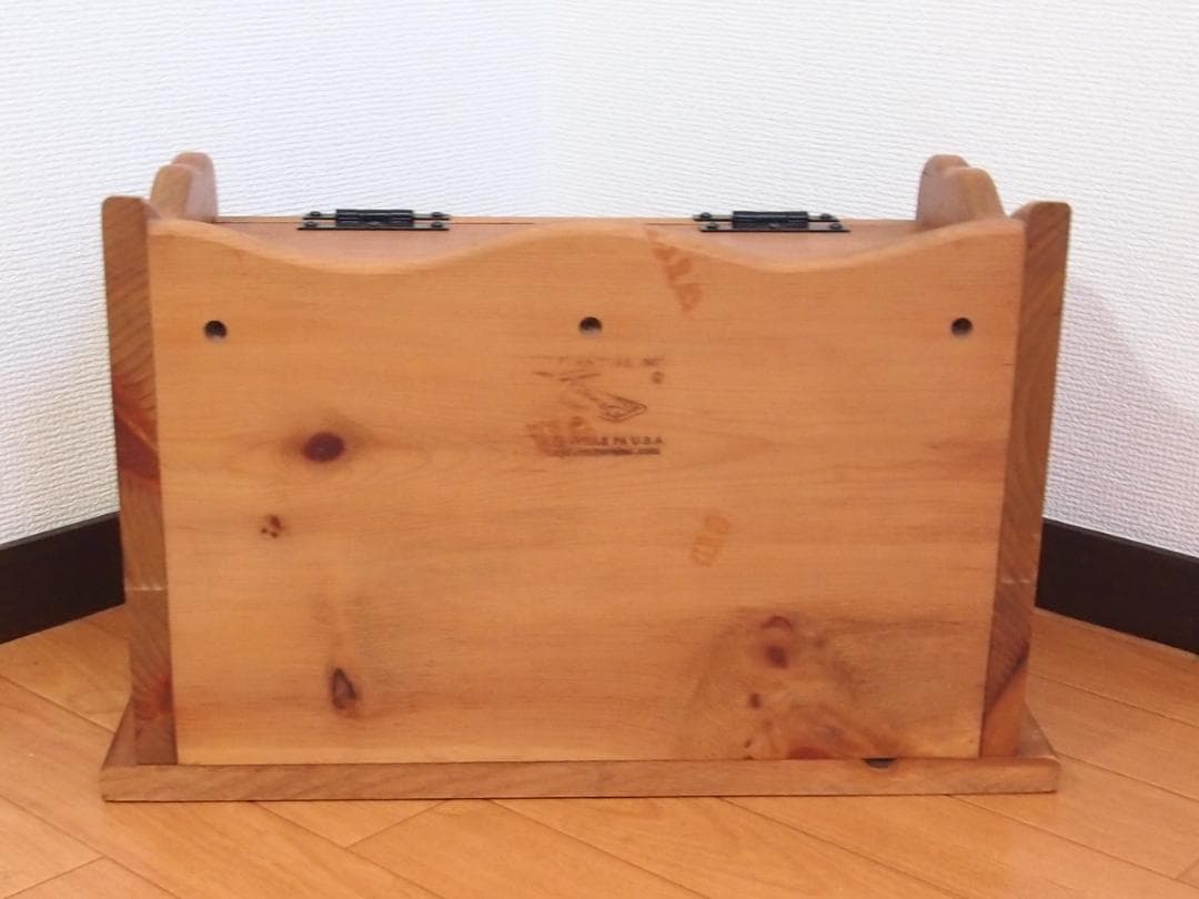 【良品】USヴィンテージ BREAD 木製 ブレッドケース/パンケース 収納家具