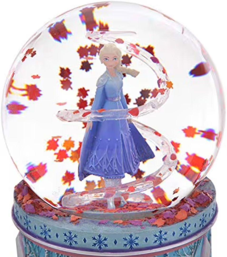 ディズニー　アナと雪の女王 2　エルサ スノードーム　オルゴール付き　クリスマス