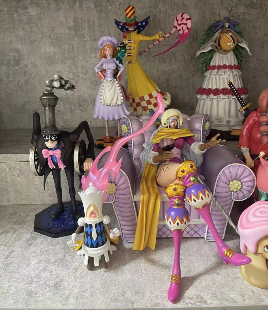 ワンピース ジャック ガレージキット ガレキ スタチュー①②