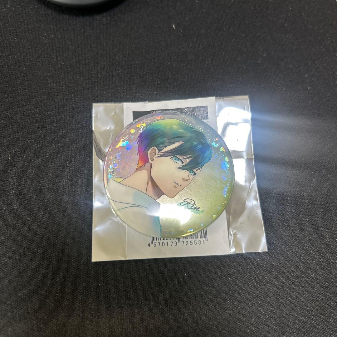 ブルーロック ホログラム缶バッジ PALE TONE Frame 糸師凛 - メルカリ