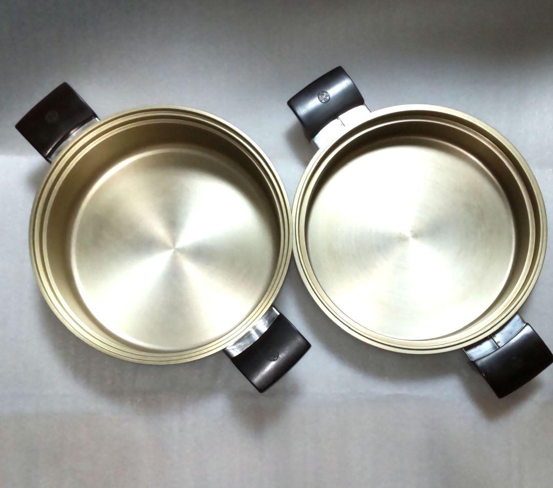 しばのキッチン両手鍋　最高級ゴールドシリーズ