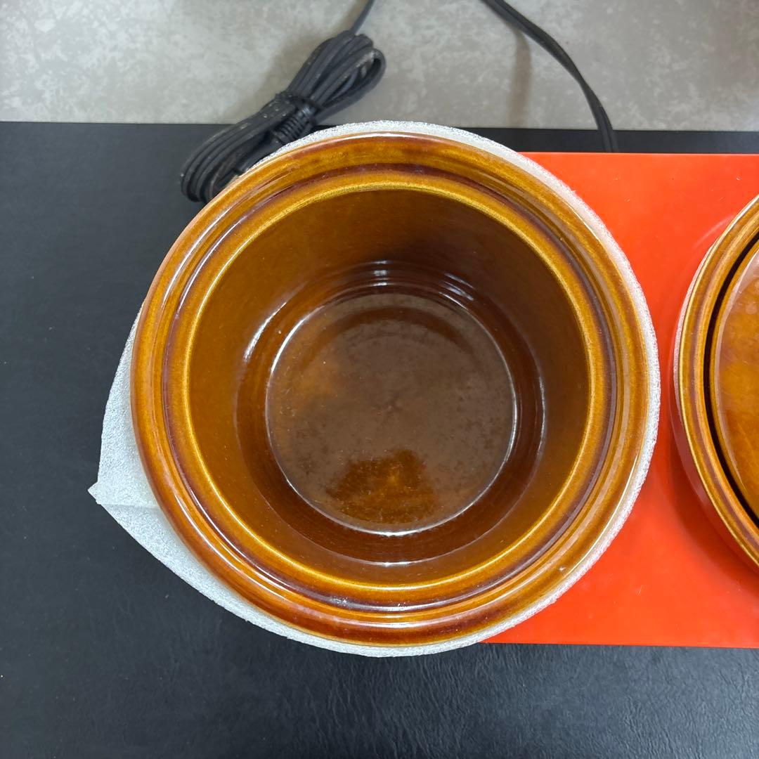 今西金属　 クロックポット　ミニツインクロック　スロークッカー　昭和レトロ家電