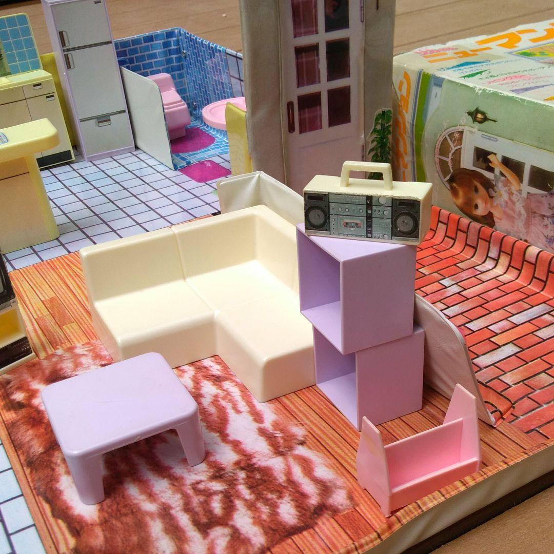 リカちゃん ニューマンション 昭和のものです。リカちゃんハウス