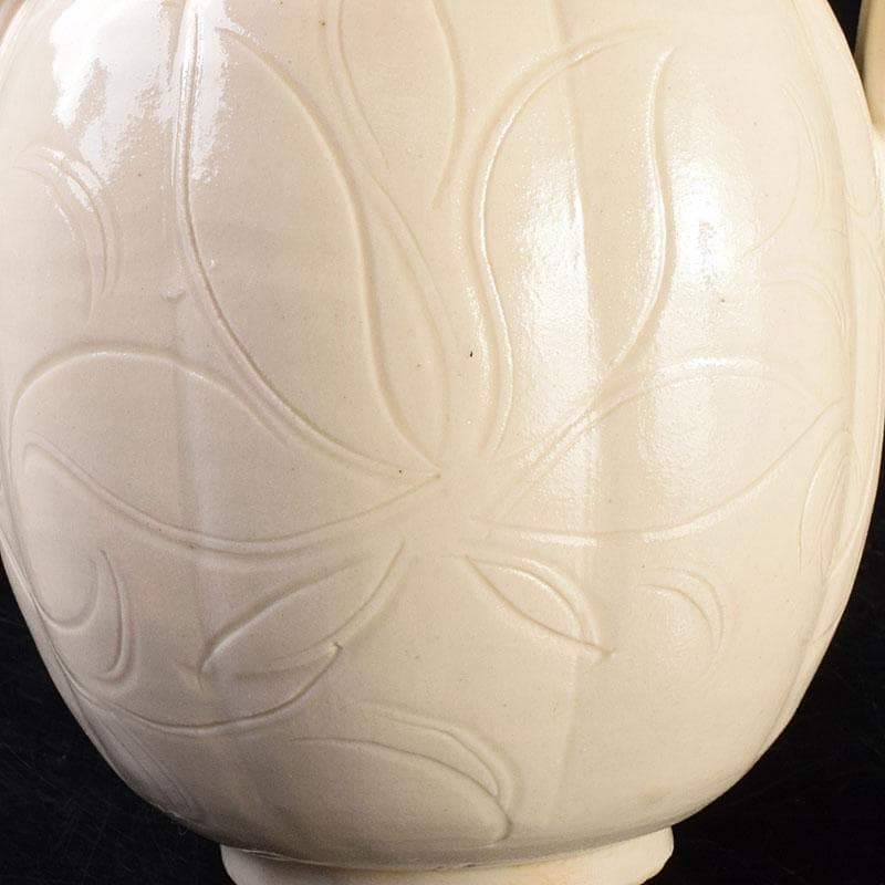 中国 徳化窯白磁 刻花文 水注瓶 C 6903 - メルカリ