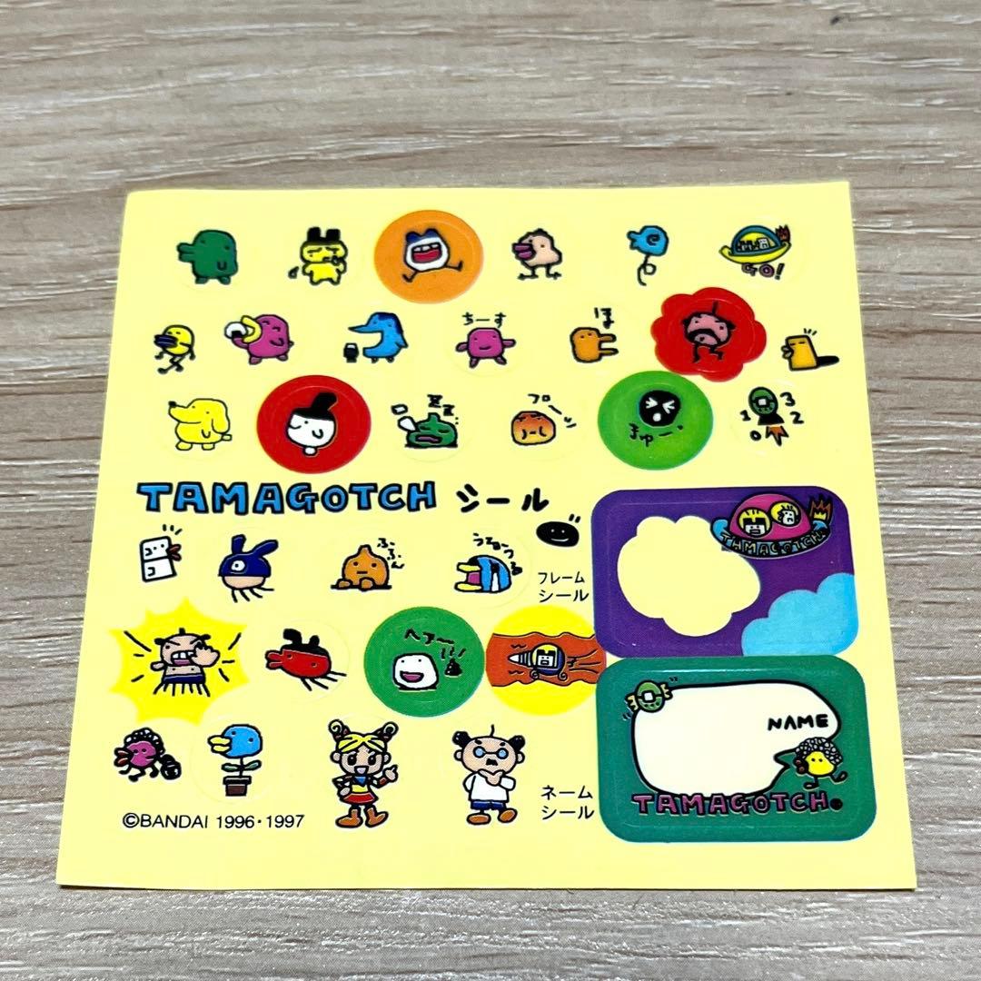 ☆入手困難希少品☆ 初代 たまごっち シールダス シール 平成レトロ