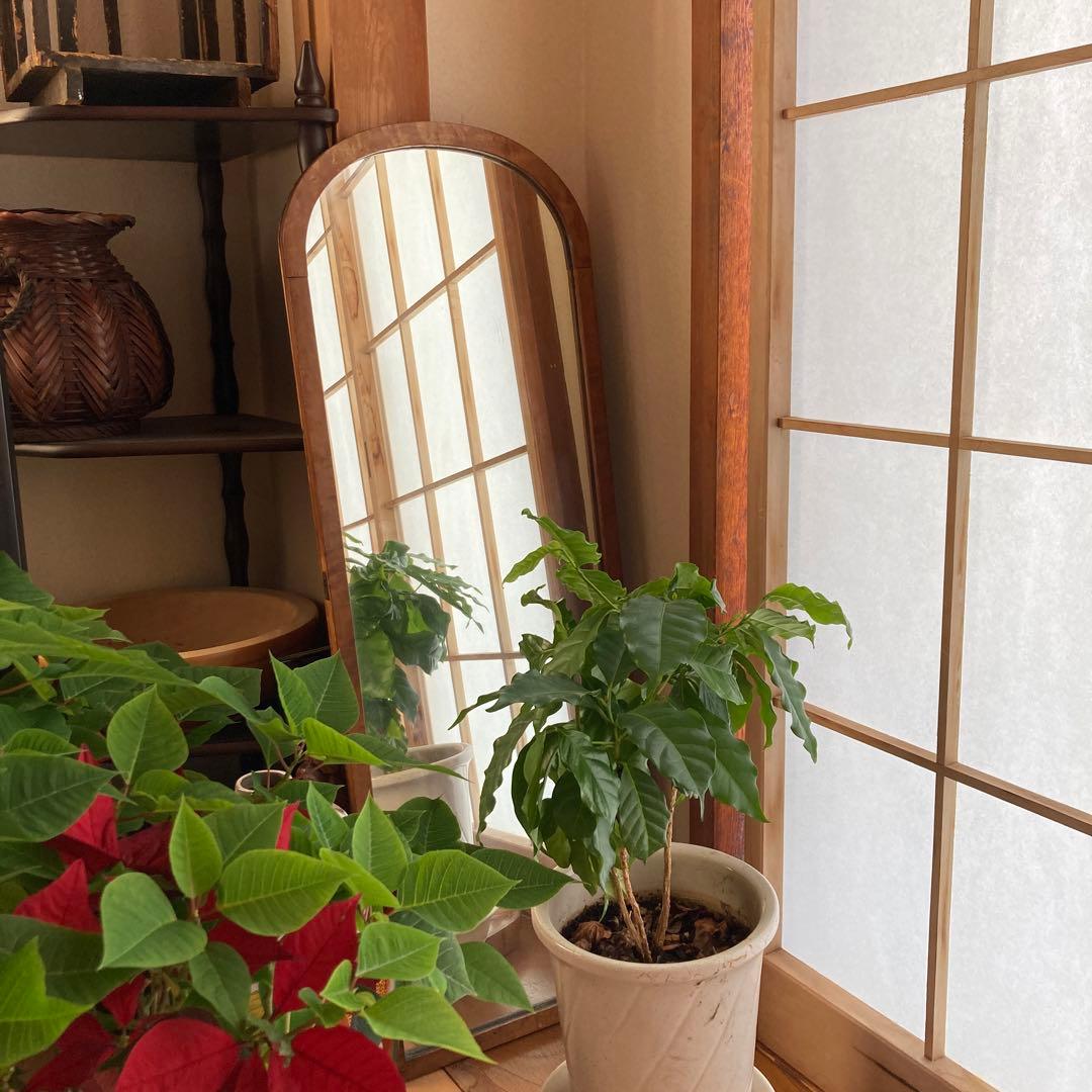 古道具　鏡　姿見