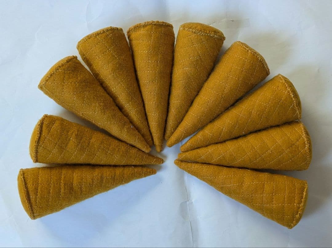 KARIN＊ページ☆フェルトアイス34点セット