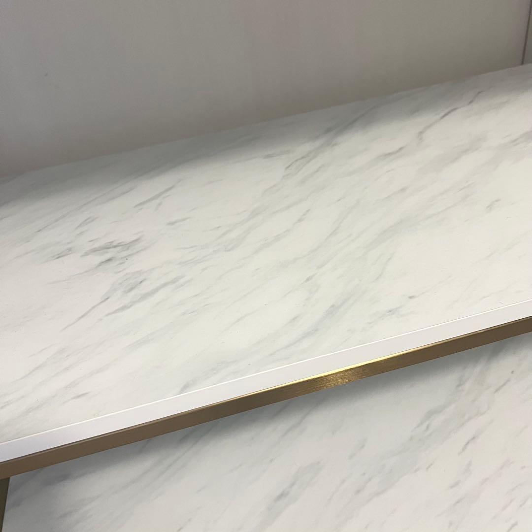 LOWYA 大理石柄オープンラック4段→大阪市内引き取り、直接取引も可能