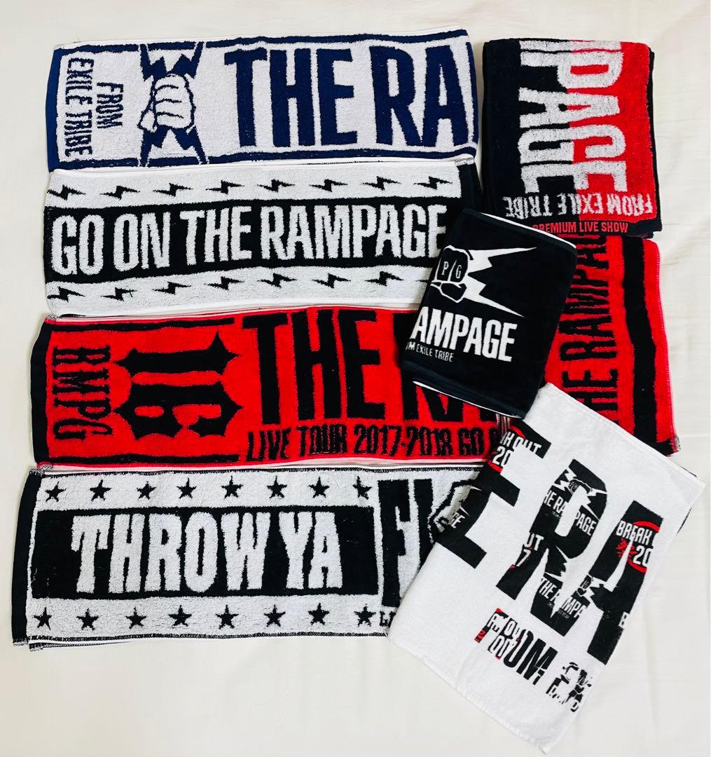 THE RAMPAGE 歴代マフラータオルセット(初期あり) - メルカリ