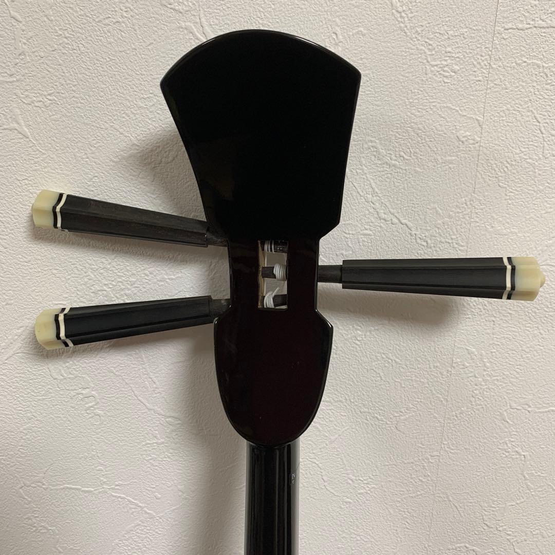 沖縄 三線 本蛇皮 強化張りハードケース付き