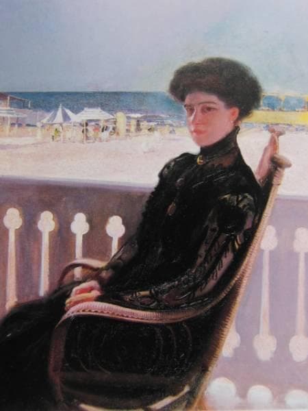 セシリオ・プラ・ガリャルド、画家の妻、新品額装付、画集画、状態良好