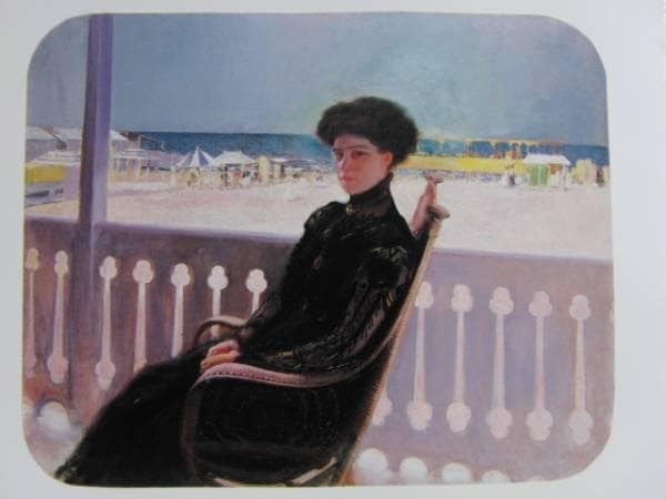 セシリオ・プラ・ガリャルド、画家の妻、新品額装付、画集画、状態良好