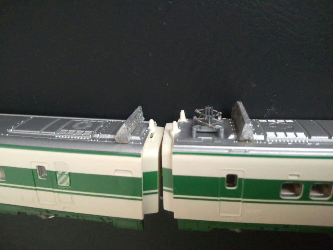 NゲージTOMIX新幹線200系2000番台16両編成　少々難あり