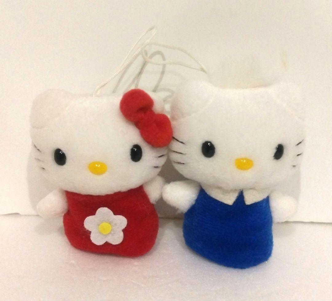 サンリオ キティ ダニエル 指人形 マスコット ぬいぐるみ 2001 レトロ