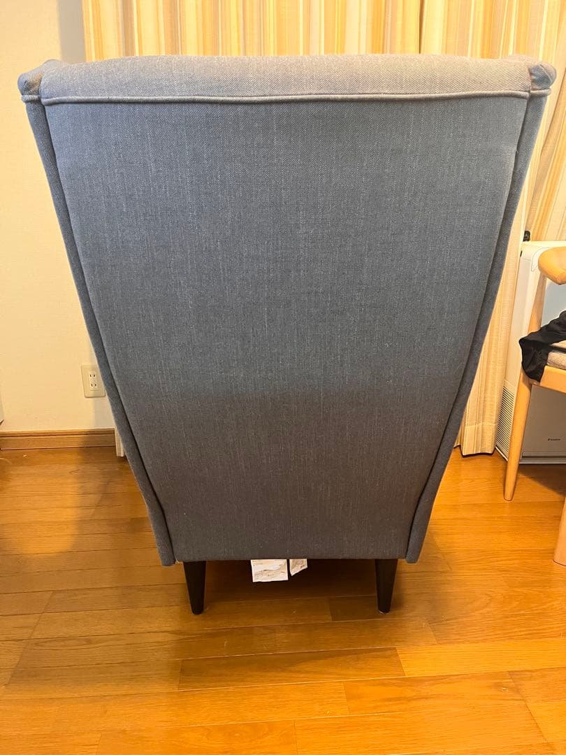 IKEA ストランドモン ウィングチェア　グレー※オットマン別出品あり