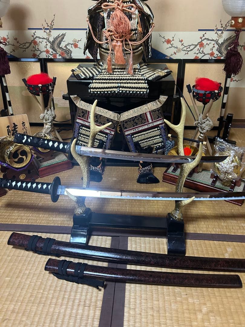 伝統的 五月人形 武士の兜セット