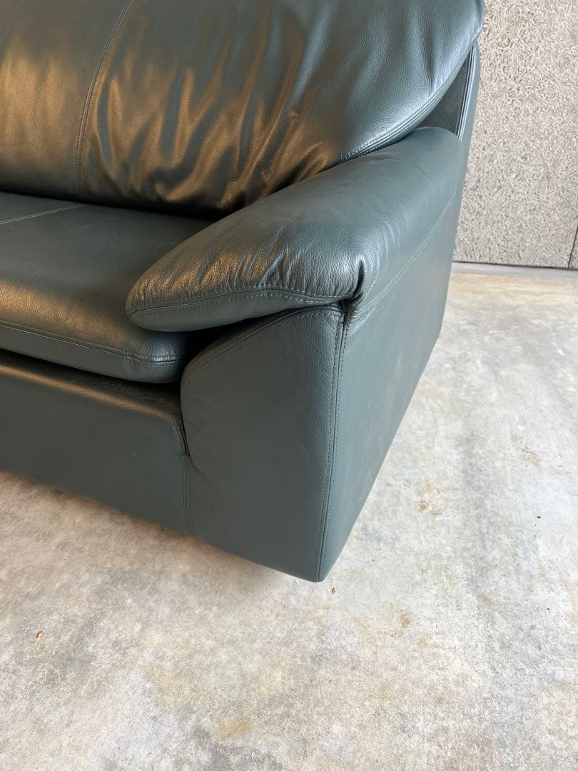 ✨【ヴィンテージ・美品】カンディハウス 本革レザーソファ 3人掛け✨