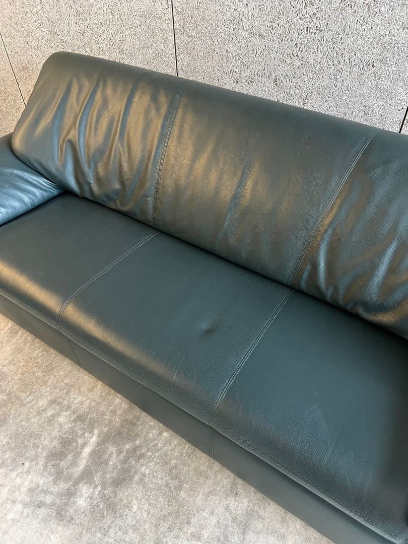 ✨【ヴィンテージ・美品】カンディハウス 本革レザーソファ 3人掛け✨