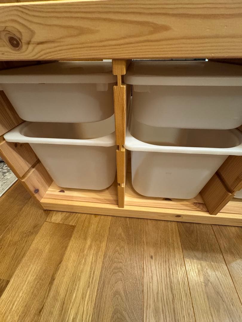 IKEA トロファスト 木製おもちゃ箱・収納棚　TROFAST イケア