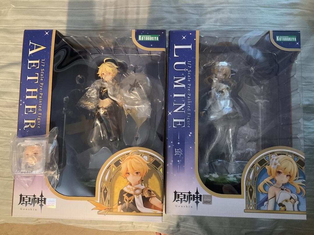 コトブキヤ　原神　フィギュア　蛍　空　空のみ表情替えパーツ付き