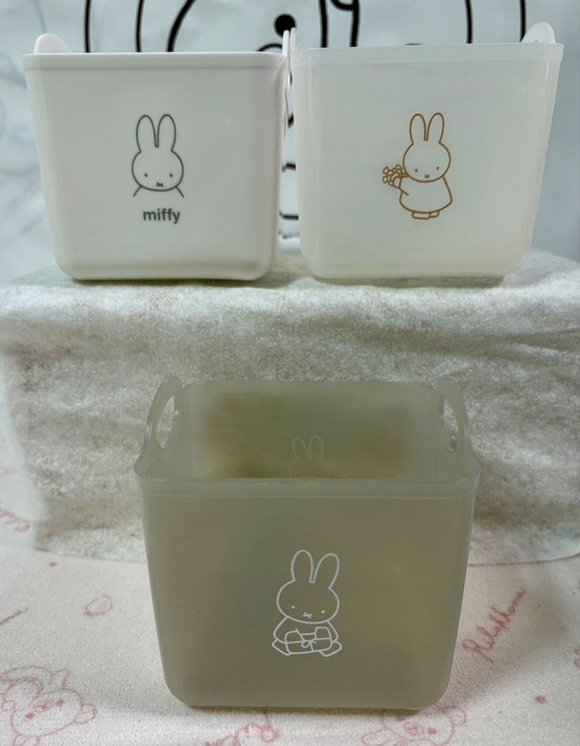 ミッフィー　収納　ティッシュケース/ミニソフトバスケット/キャラバスケット 他