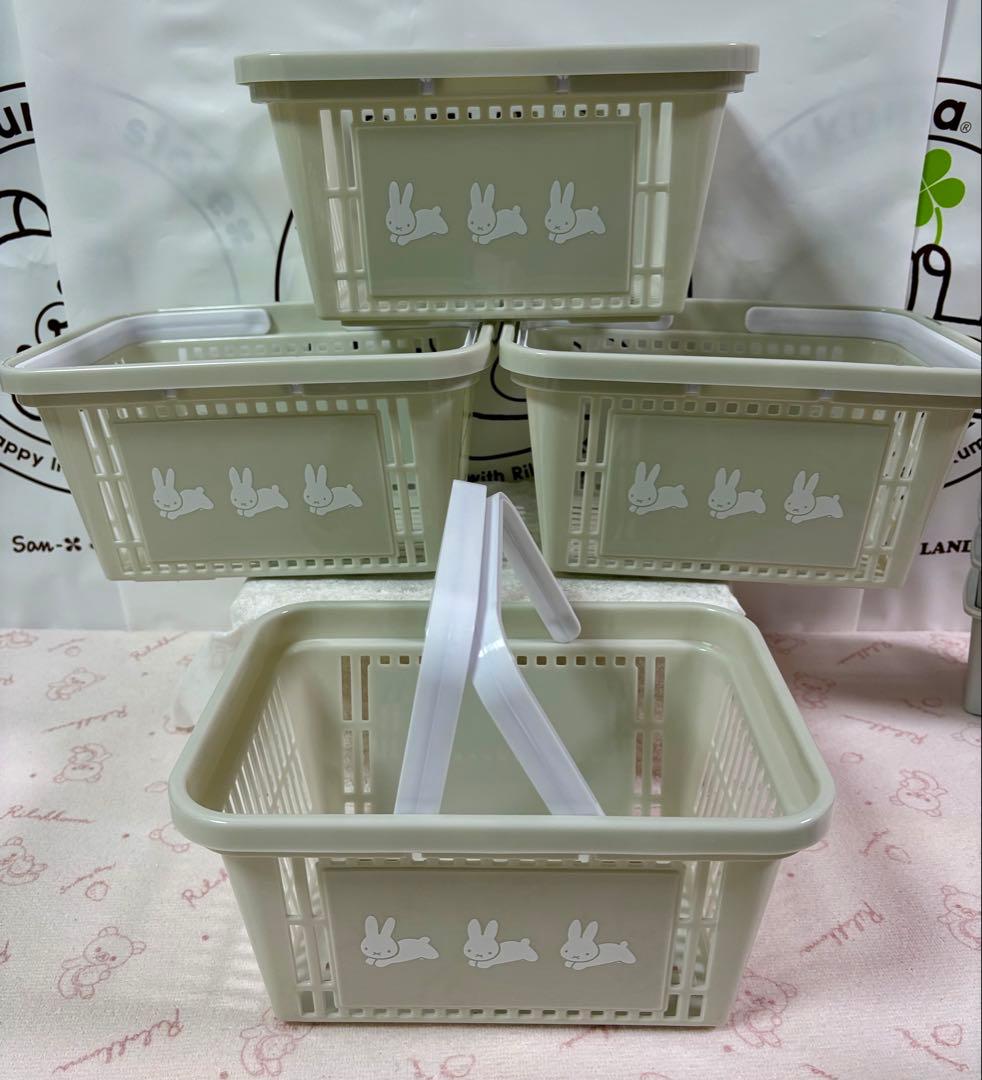 ミッフィー　収納　ティッシュケース/ミニソフトバスケット/キャラバスケット 他