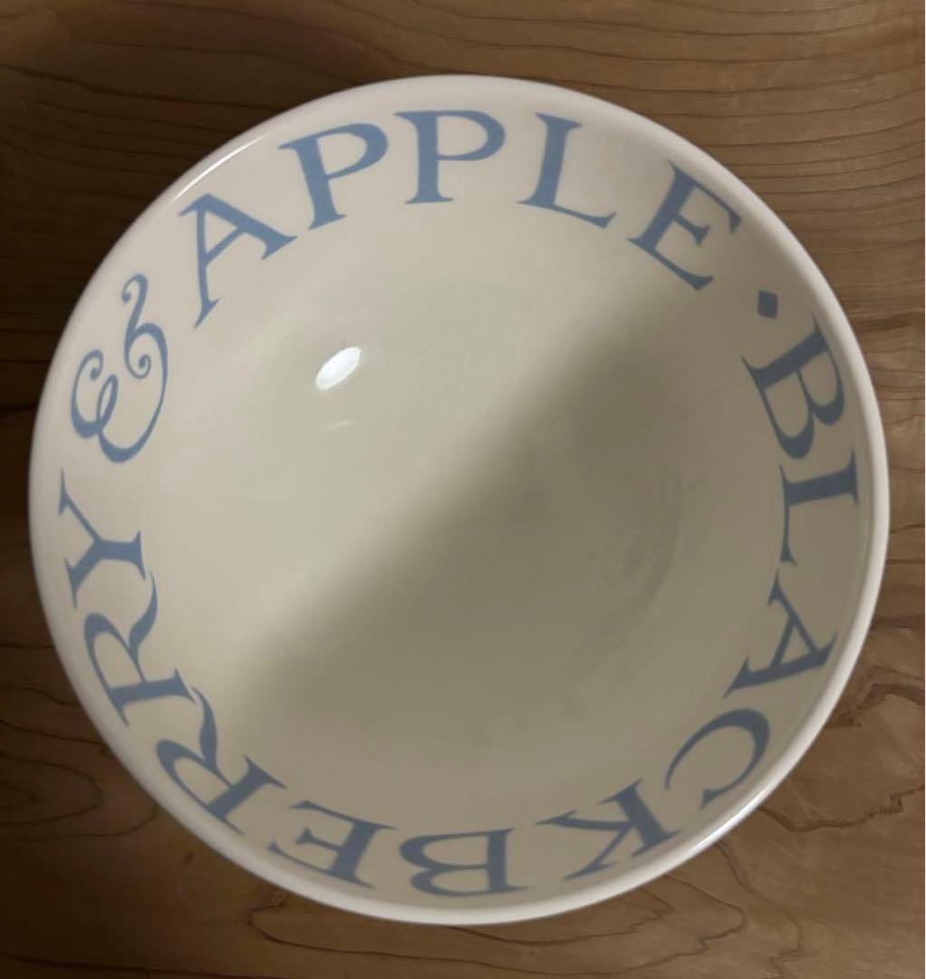 未使用 エマブリッジウォーターBLACKBERRY&APPLEカフェオレボウル