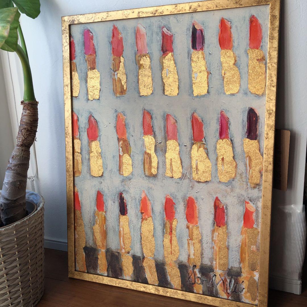 Francfranc ショップ SANDY WELCH アートボード リップスティック