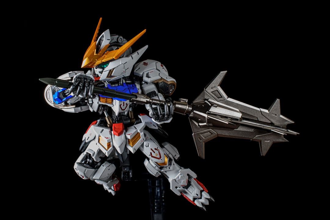 MGSD ガンダムバルバトス 改修済全塗装完成品 - メルカリ