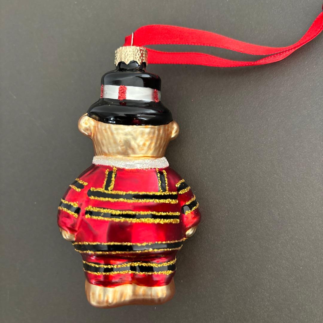 即日発送／メルカリ便】 Harrods ハロッズ ガラスオーナメント4個