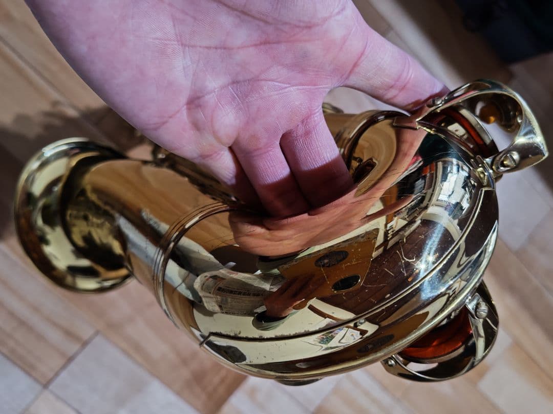 アルトサックス Kaerntner ケルントナー ハードケース付き 彫刻模様