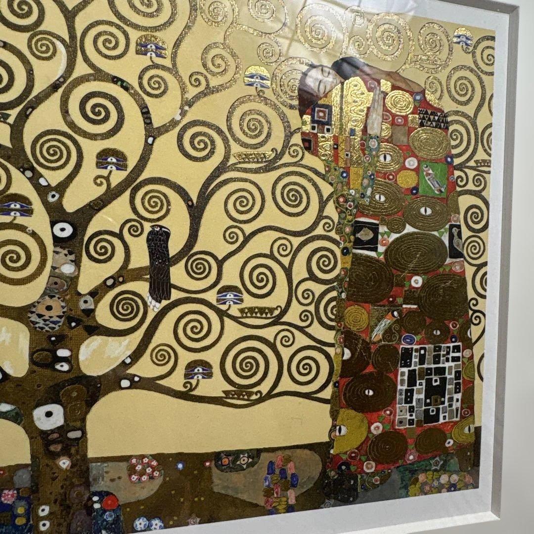 グスタフ・クリムト 生命の樹 シルクスクリーン 37/500 - メルカリ