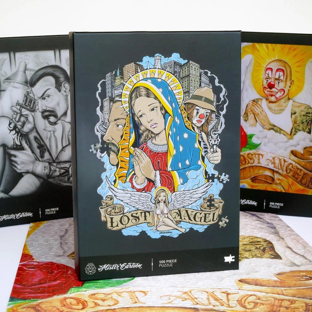 ミスターカートゥーン パズル バンドル エアーフレッシュナー セット 芳香剤