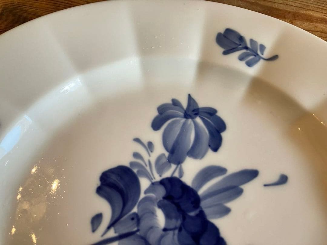 ロイヤルコペンハーゲン ブルーフラワー アンギュラー 22プレート×6