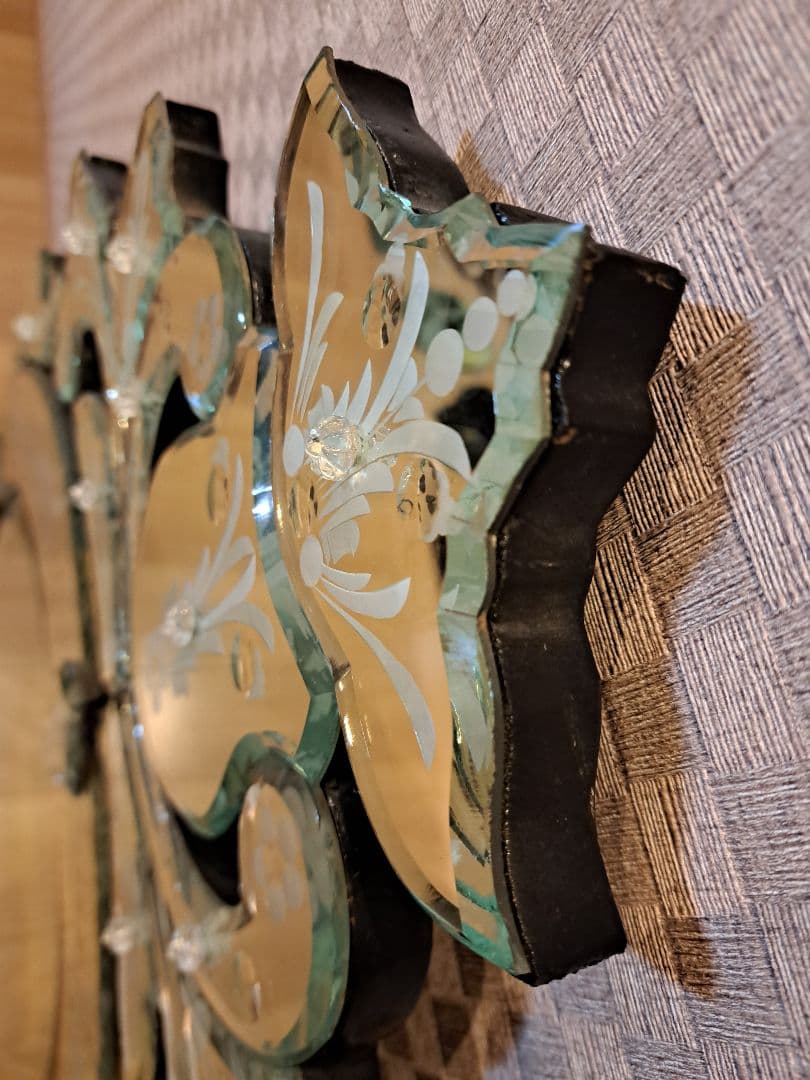 アンティーク ビンテージ 　ベネチアンミラー アンティークミラー